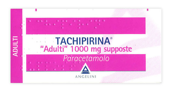 TACHIPIRINA*AD 10SUPP 1000MG - FARMACIA33