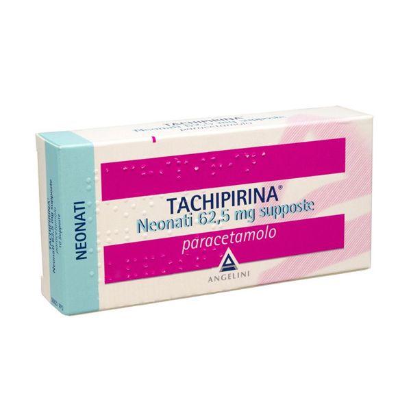 TACHIPIRINA*NEO 10SUPP 62,5MG - FARMACIA33