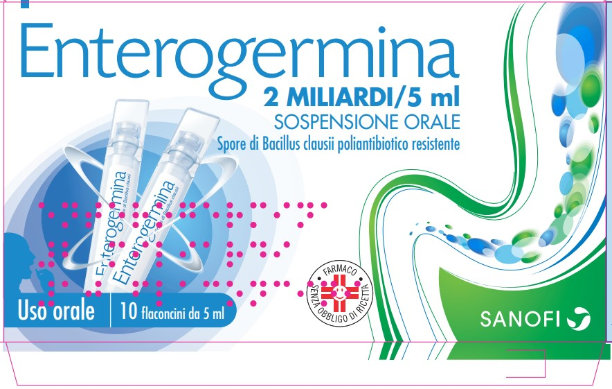 ENTEROGERMINA*OS 10FL 2MLD/5ML - FARMACIA33