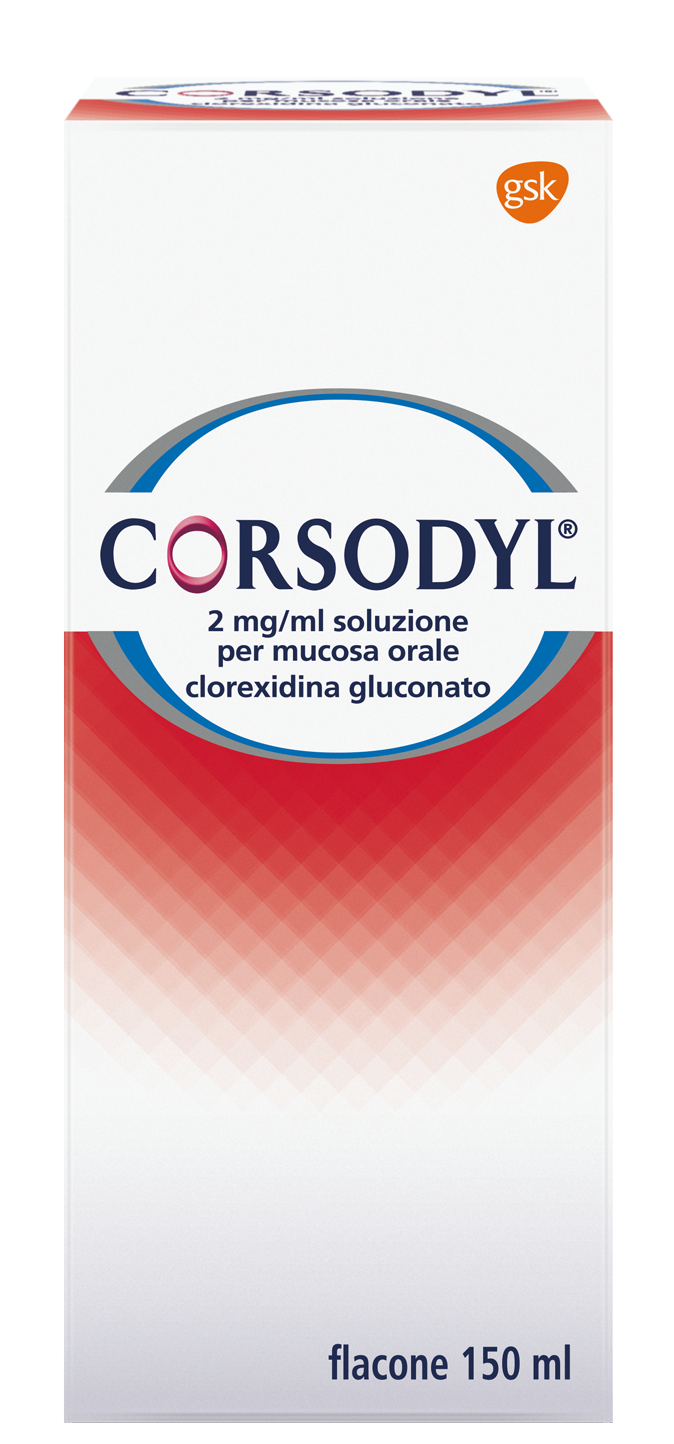 CORSODYL*SOLUZ 150ML 200MG/100 - FARMACIA33