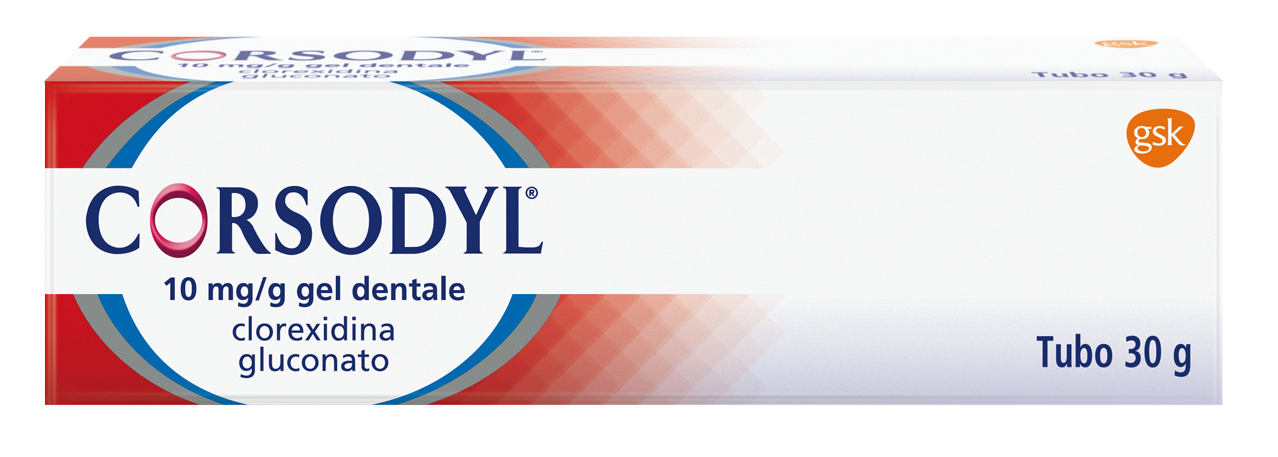CORSODYL*GEL DENT 30G 1G/100G - FARMACIA33
