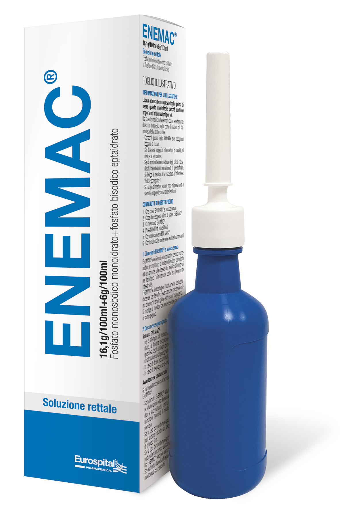 ENEMAC*FL 130ML 16,1+6/100ML - FARMACIA33