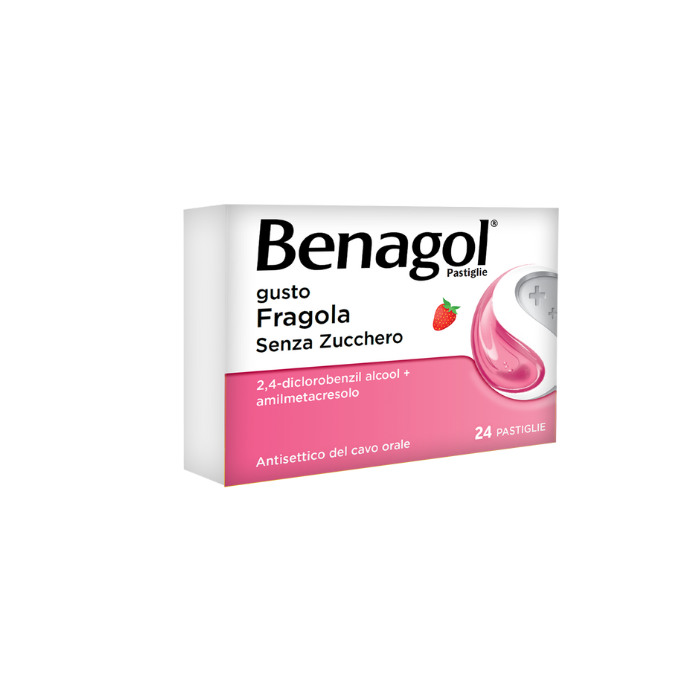 BENAGOL*24PAST FRAGOLA S/Z - FARMACIA33