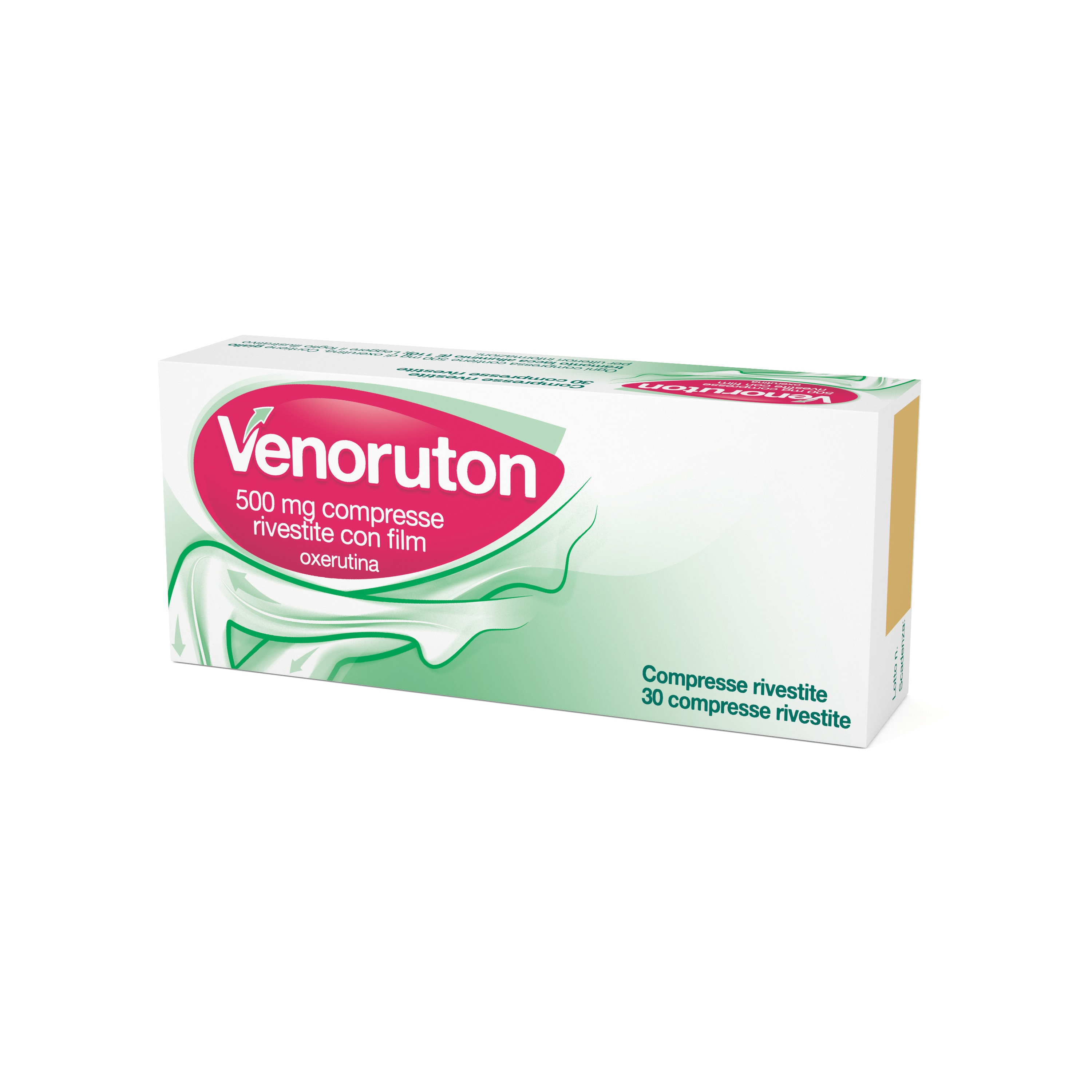 VENORUTON*30CPR RIV 500MG - FARMACIA33