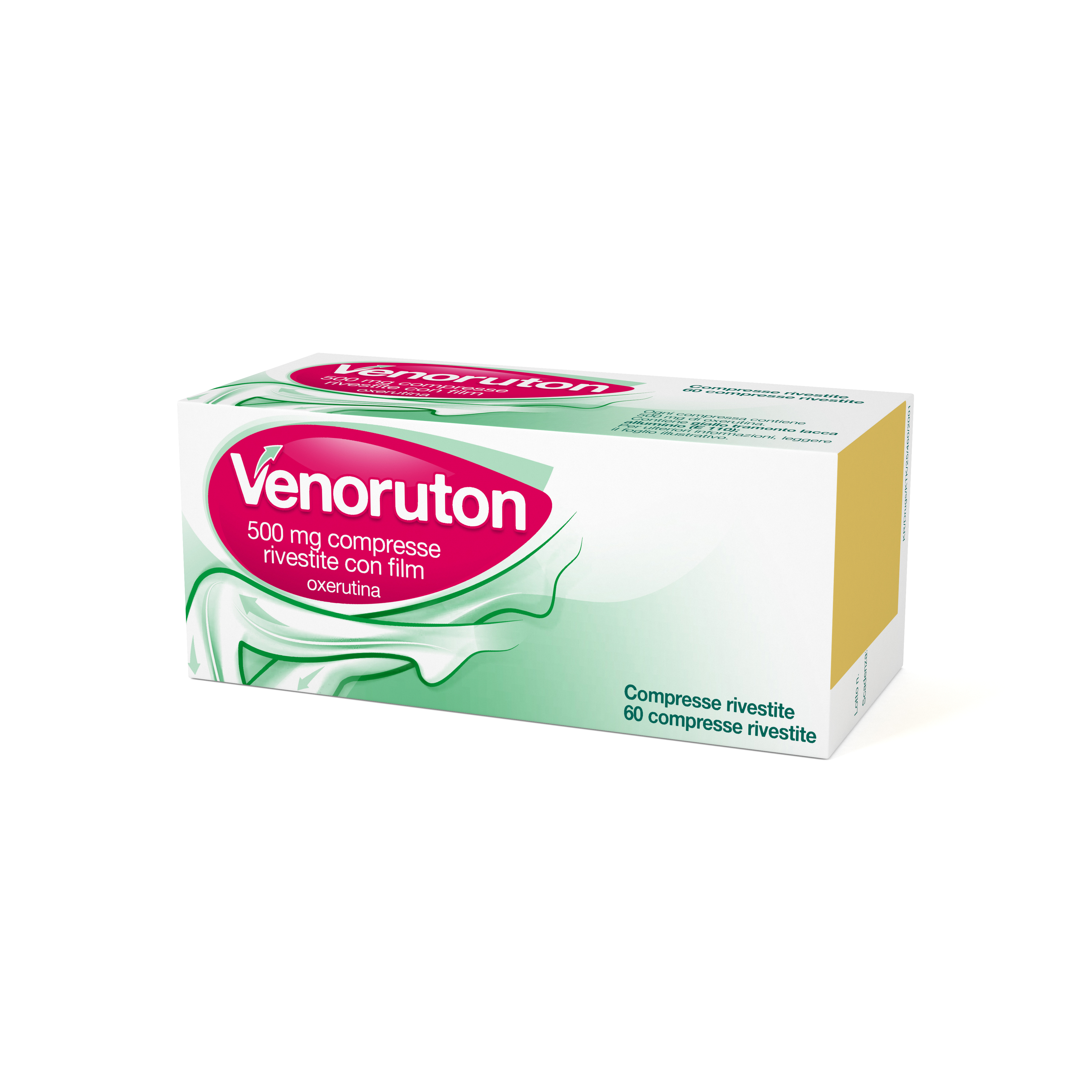 VENORUTON*60CPR RIV 500MG - FARMACIA33
