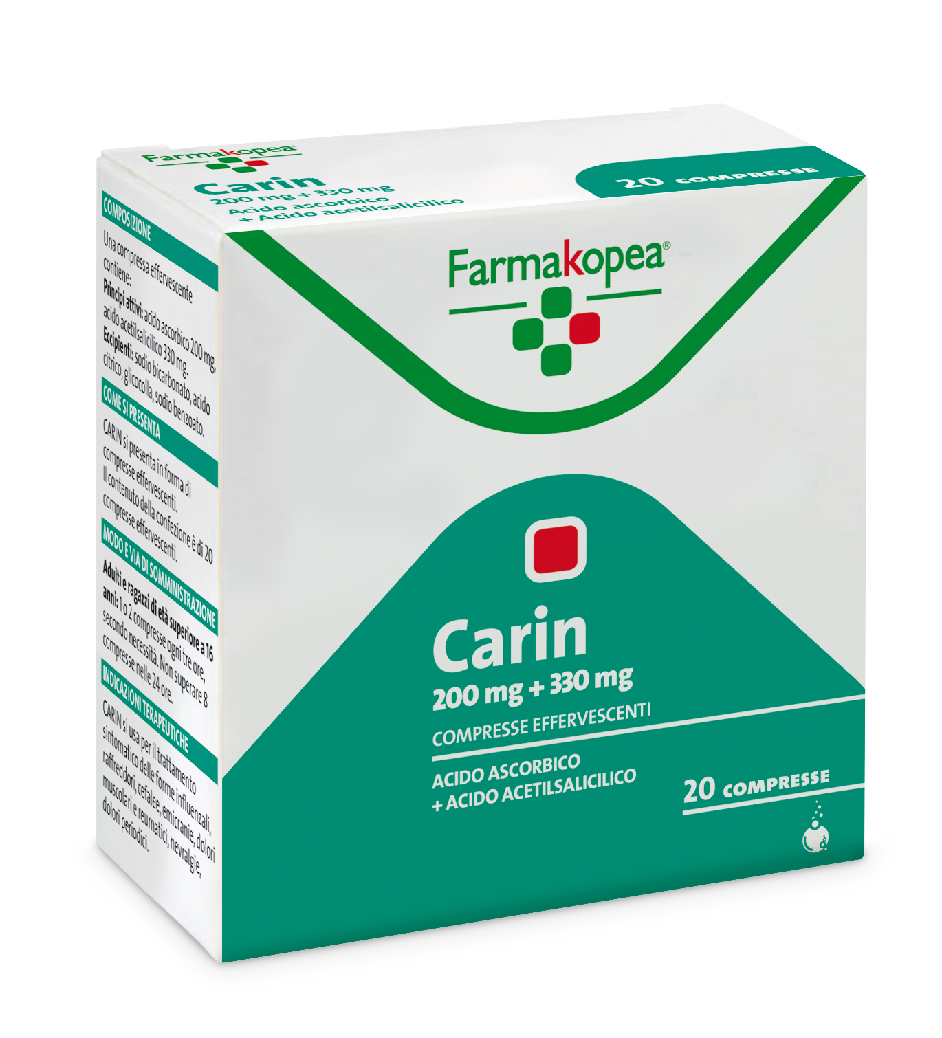 CARIN*20CPR EFF 330MG+200MG - FARMACIA33