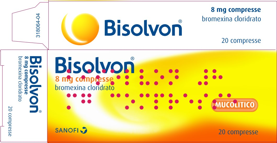 BISOLVON*20CPR 8MG - FARMACIA33