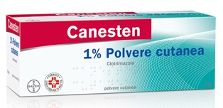 CANESTEN*POLV CUT 1FL 30G 1% - FARMACIA33