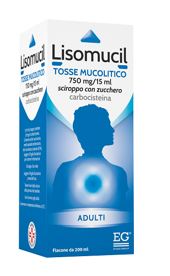 LISOMUCIL TOSSE MUC*AD SCIR 5% - FARMACIA33