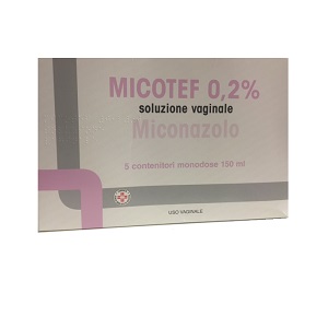 MICOTEF*SOL VAG 5FL 150ML 0,2% - FARMACIA33