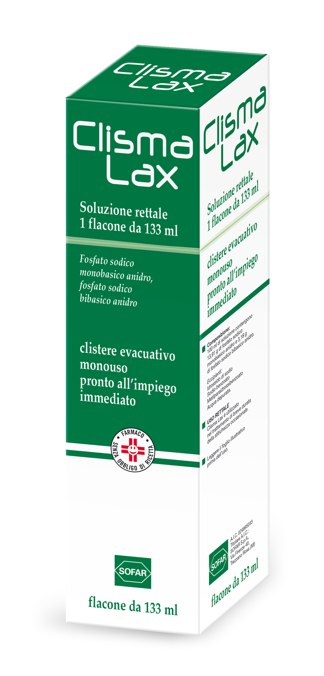 CLISMALAX*1CLISMA 133ML - FARMACIA33