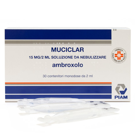 MUCICLAR*NEBUL 30FL 15MG 2ML - FARMACIA33