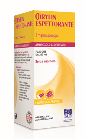 CORYFIN ESPETTORANTE*SCIR200ML - FARMACIA33