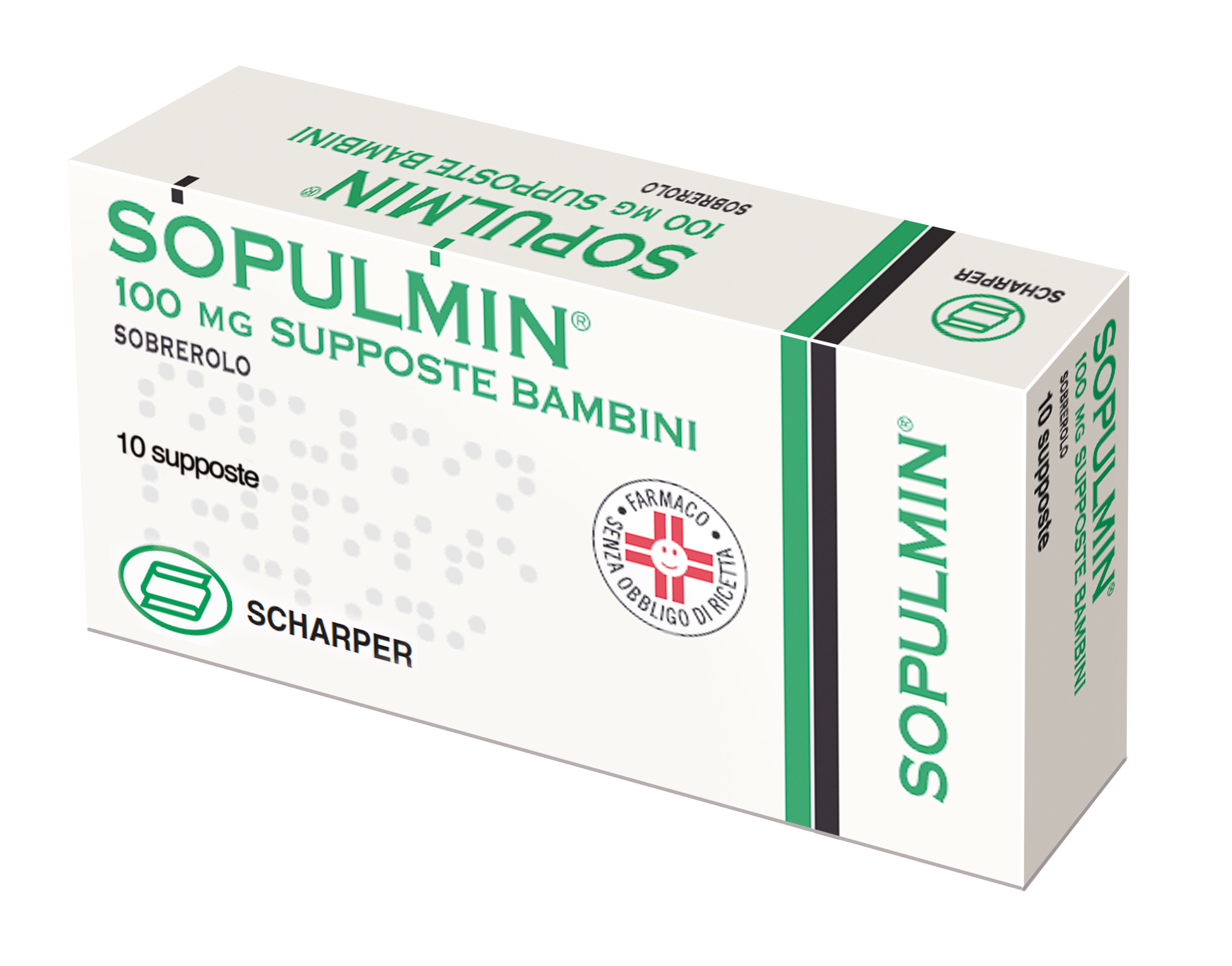 SOPULMIN*BB 10SUPP 100MG - FARMACIA33