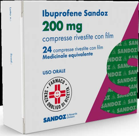 IBUPROFENE SAN*24CPR RIV 200MG - FARMACIA33