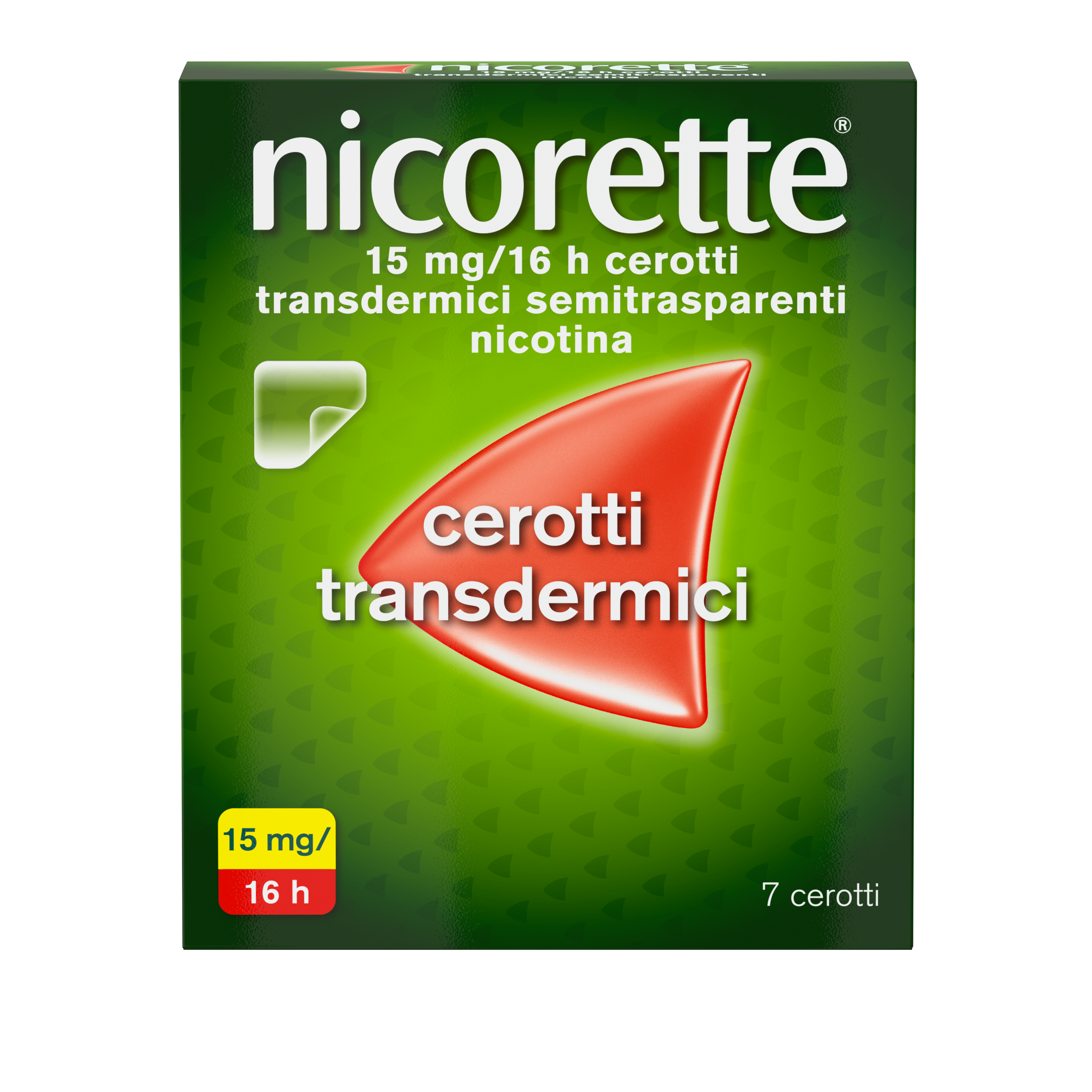 NICORETTE*7CER TRANSD 15MG/16H - FARMACIA33