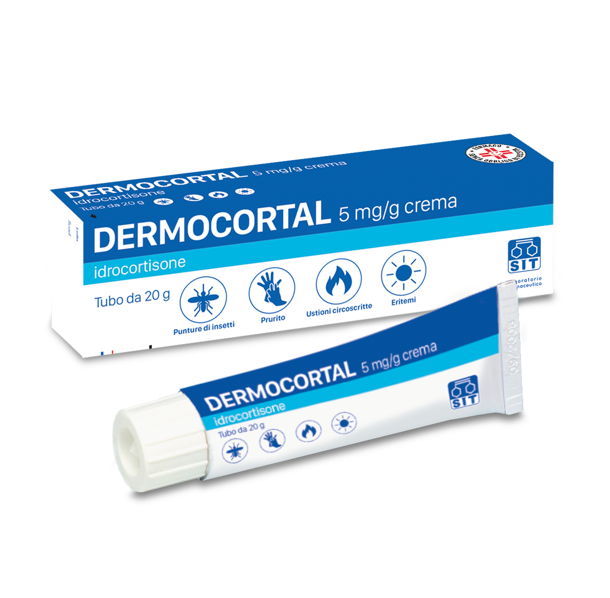 DERMOCORTAL*CREMA 20G 0,5% - FARMACIA33