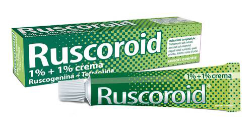 RUSCOROID*CREMA RETT 40G 1%+1% - FARMACIA33