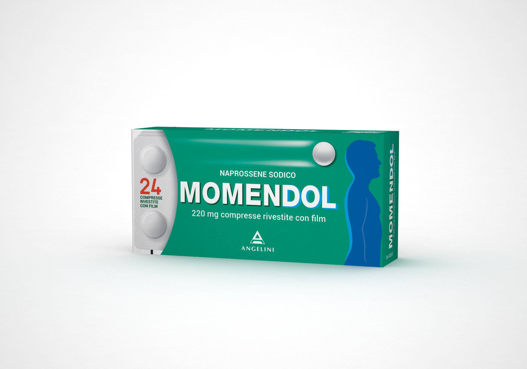MOMENDOL*24CPR RIV 220MG - FARMACIA33