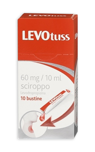LEVOTUSS*SCIR 10BUST 60MG/10ML - FARMACIA33