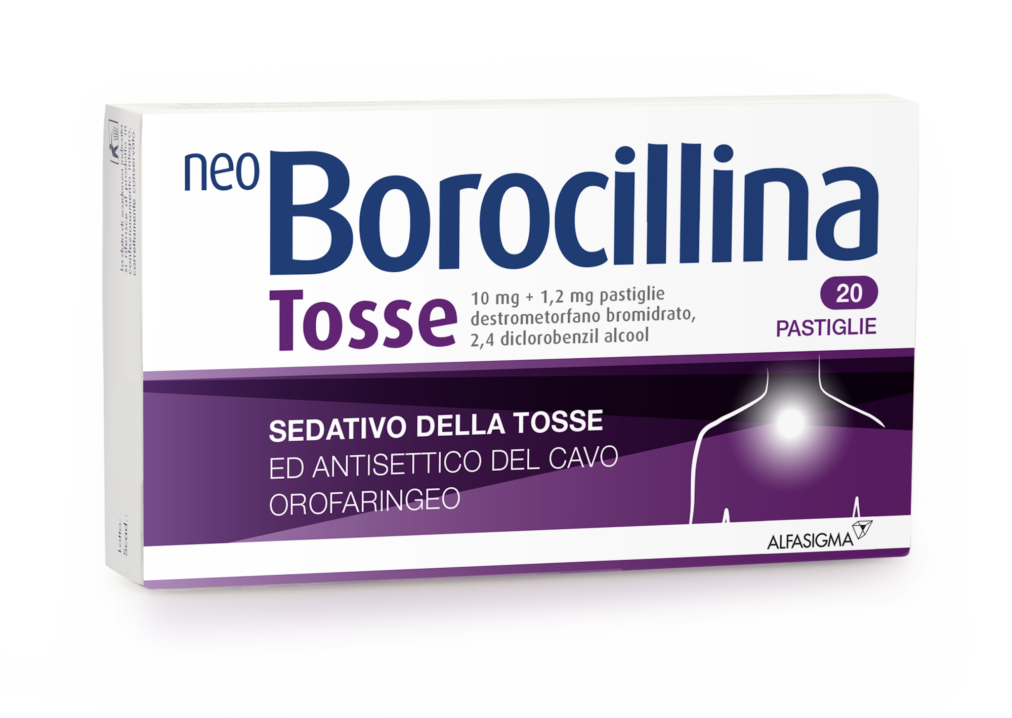 NEOBOROCILLINA TOSSE*20PASTL - FARMACIA33