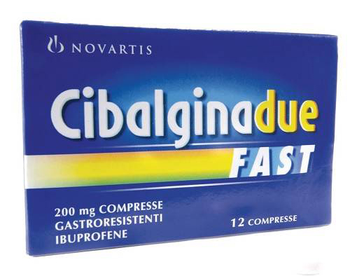 CIBALGINA DUE FAST*12CPR 200MG - FARMACIA33