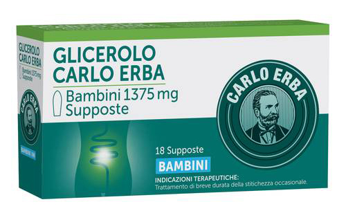 GLICEROLO*BB 18SUPP 1375MG - FARMACIA33