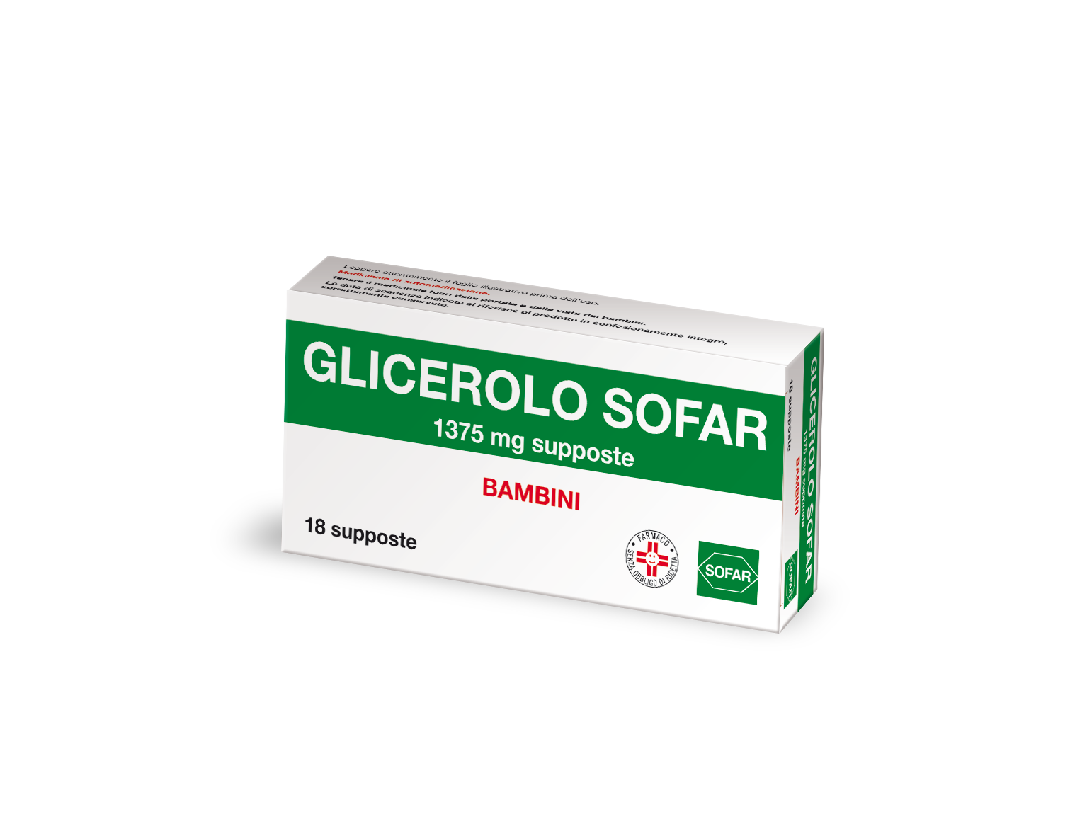 GLICEROLO*BB 18SUPP 1375MG - FARMACIA33