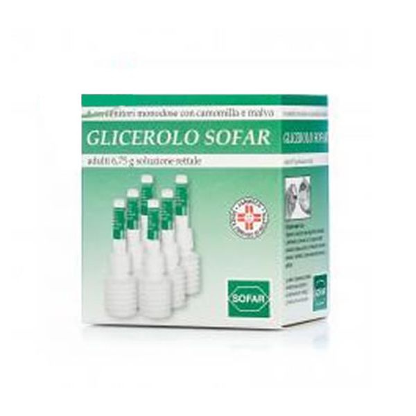 GLICEROLO SOFAR*6CONT 6,75G - FARMACIA33