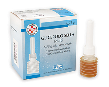 GLICEROLO SELLA*6CONT 6,75G - FARMACIA33