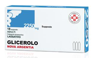 GLICEROLO*AD 18SUPP 2250MG - FARMACIA33