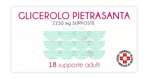 GLICEROLO*AD 18SUPP 2250MG - FARMACIA33