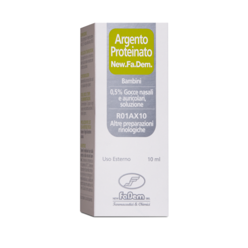ARGENTO PROTEINATO*0,5% 10ML - FARMACIA33