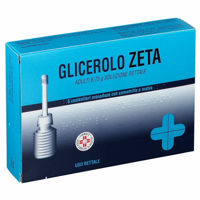 GLICEROLO ZETA*6CONT 6,75G CAM - FARMACIA33