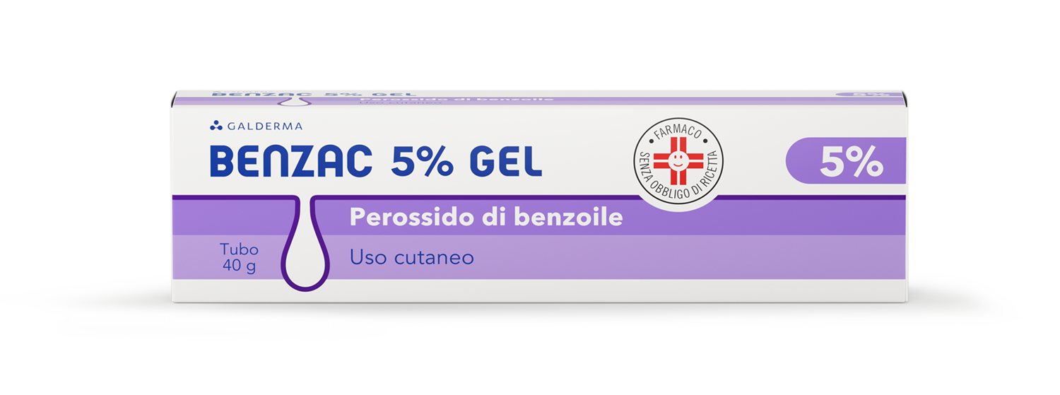 BENZAC*GEL 40G 5% - FARMACIA33
