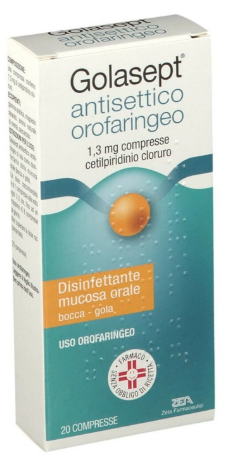 GOLASEPT ANT ORO*20CPR 1,3MG - FARMACIA33
