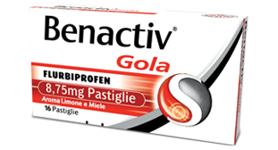 BENACTIV GOLA*16PASTL LIM MIEL - FARMACIA33