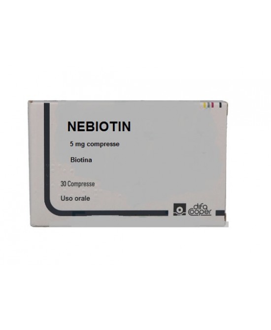NEBIOTIN*30CPR 5MG - FARMACIA33