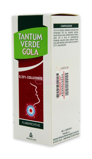 TANTUM VERDE GOLA*COLLUT 160ML - FARMACIA33