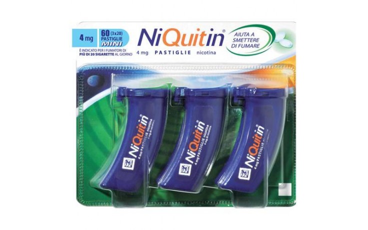 NIQUITIN*60PASTL 4MG MENTA FL - FARMACIA33