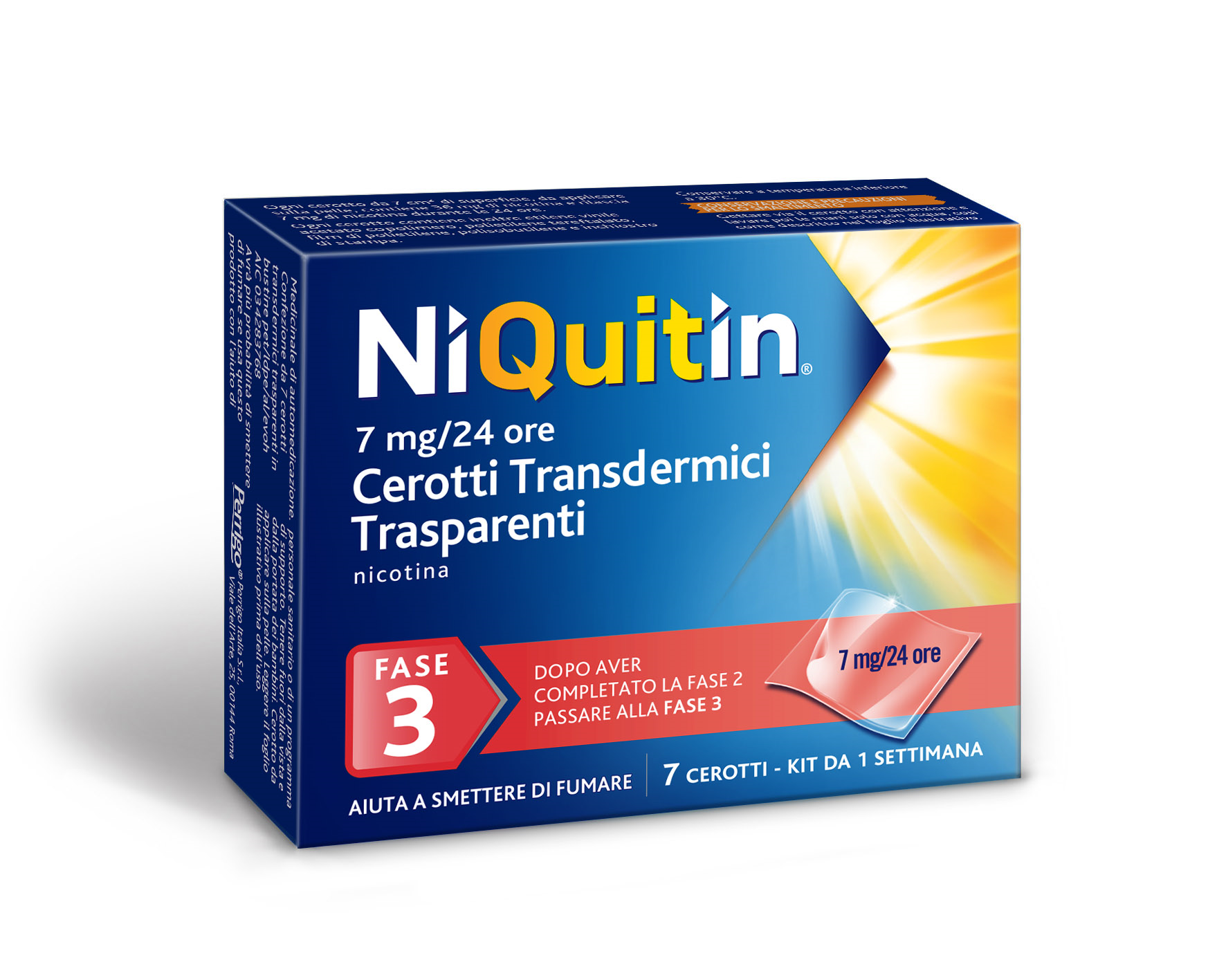 NIQUITIN*7CER TRANSD 7MG/24H - FARMACIA33