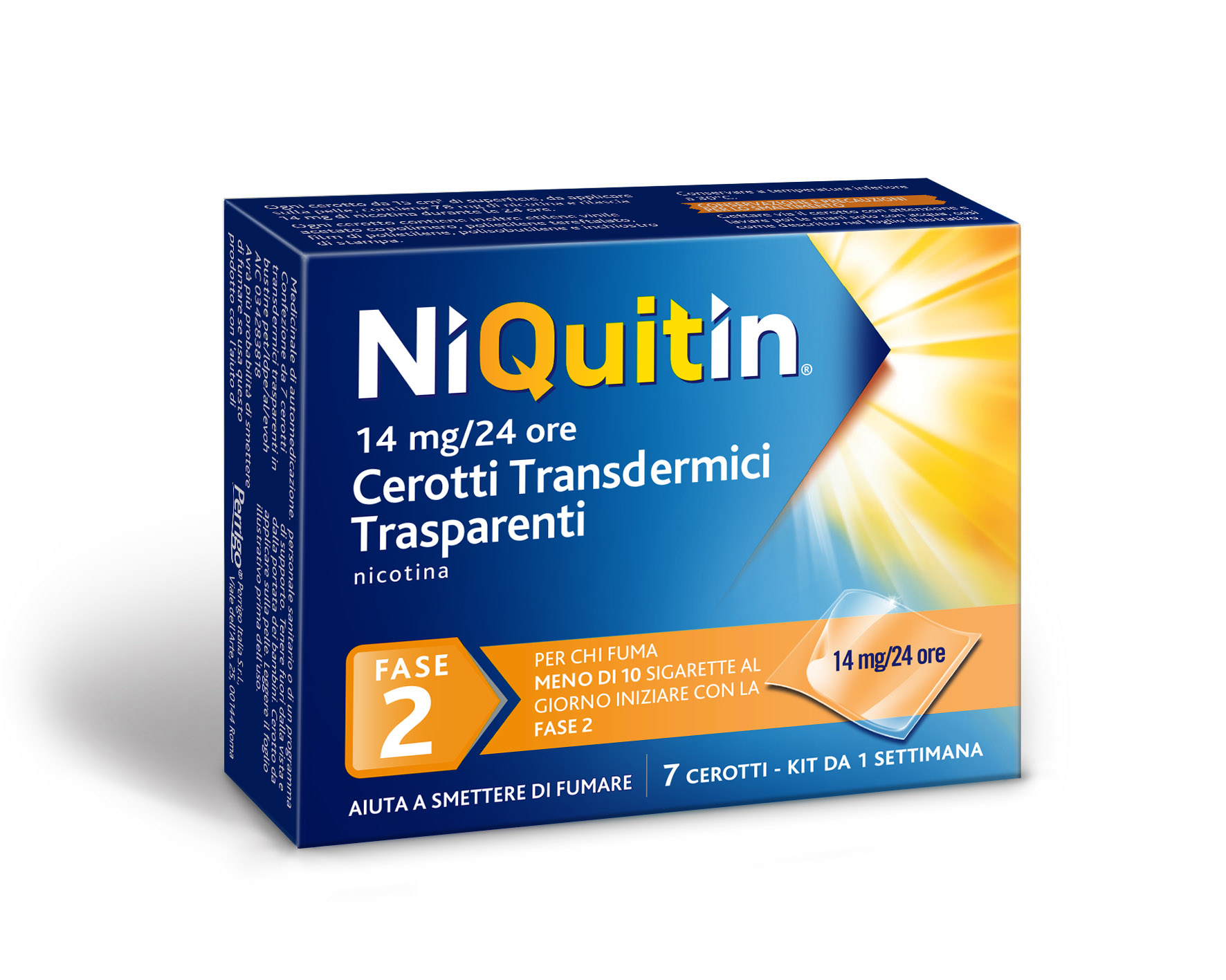 NIQUITIN*7CER TRANSD 14MG/24H - FARMACIA33