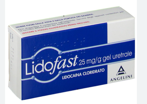 LIDOFAST*GEL URETR 25MG/G 15G - FARMACIA33