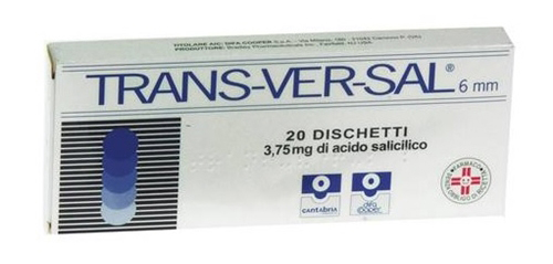 DifaCooper Transversal 3,75mg/6mm Per Verruche, Callosità E Duroni 20 Cerotti Transdermici - FARMACIA33