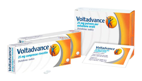 VOLTADVANCE*10CPR RIV 25MG - FARMACIA33