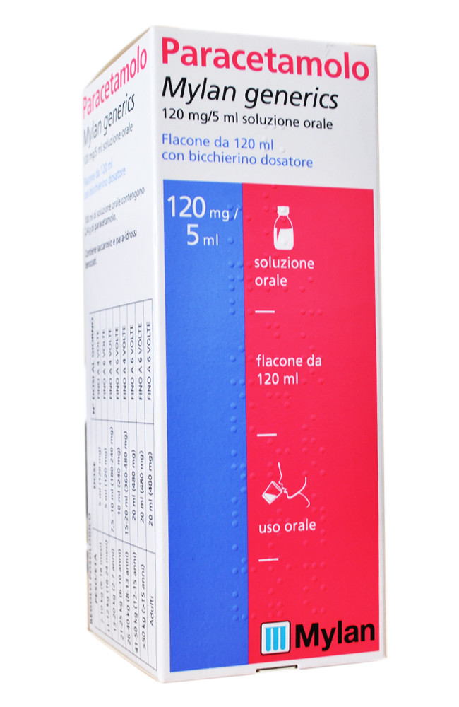 PARACETAMOLO MY*120MG/5ML120ML - FARMACIA33
