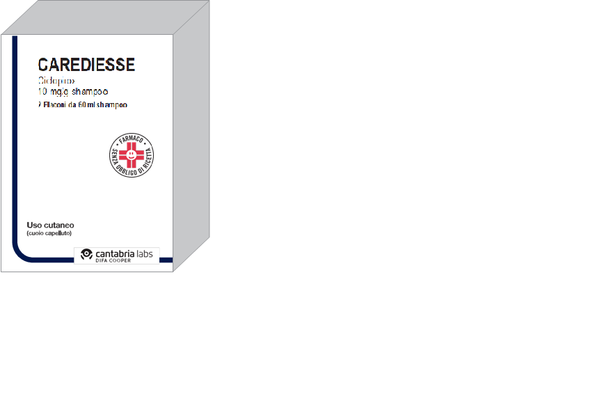 CAREDIESSE*SHAMP2FL 60ML10MG/G - FARMACIA33