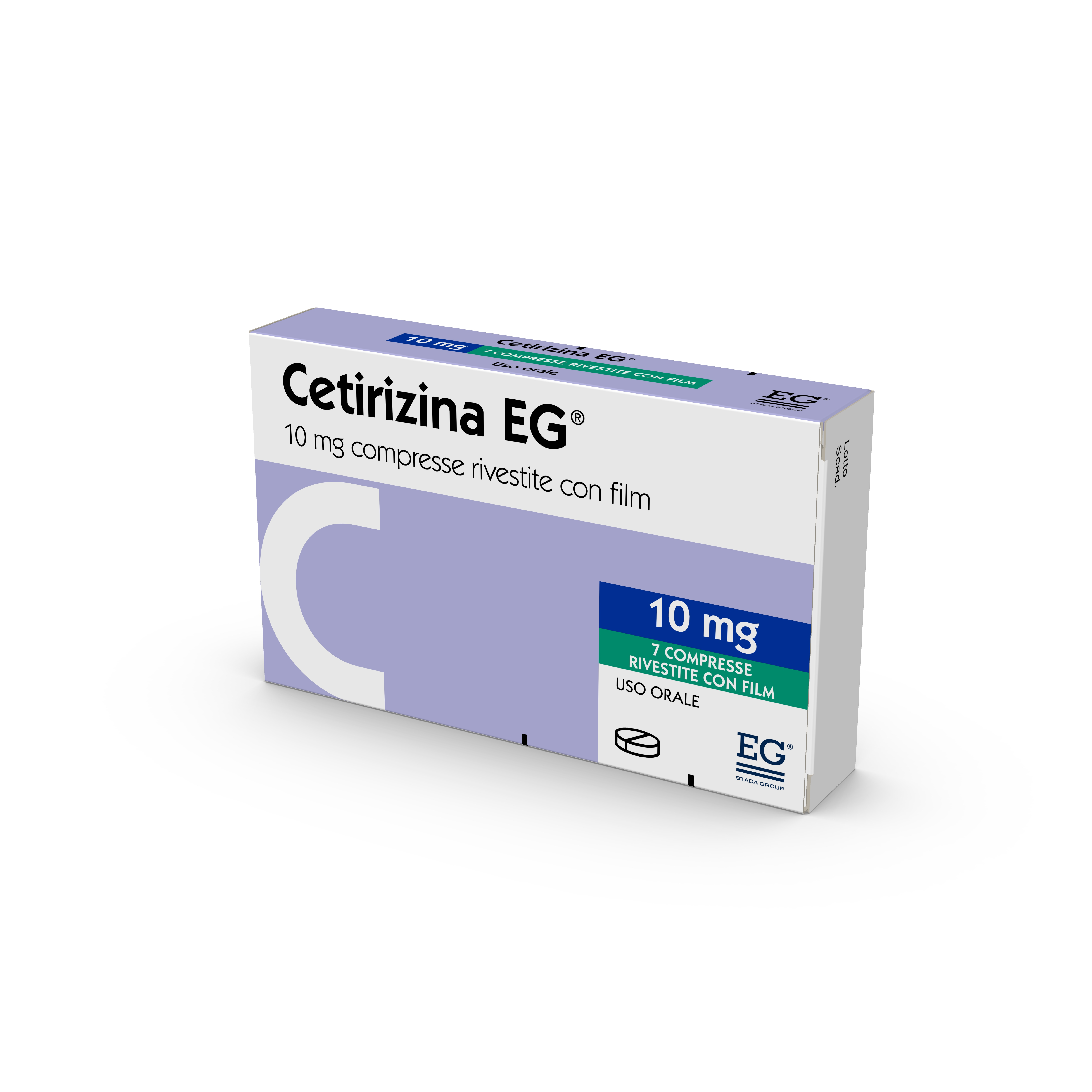 CETIRIZINA EG*7CPR RIV 10MG - FARMACIA33