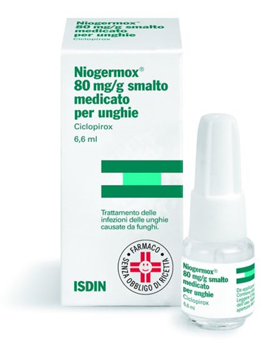 NIOGERMOX*SMALTO UNGHIE 6,6ML - FARMACIA33