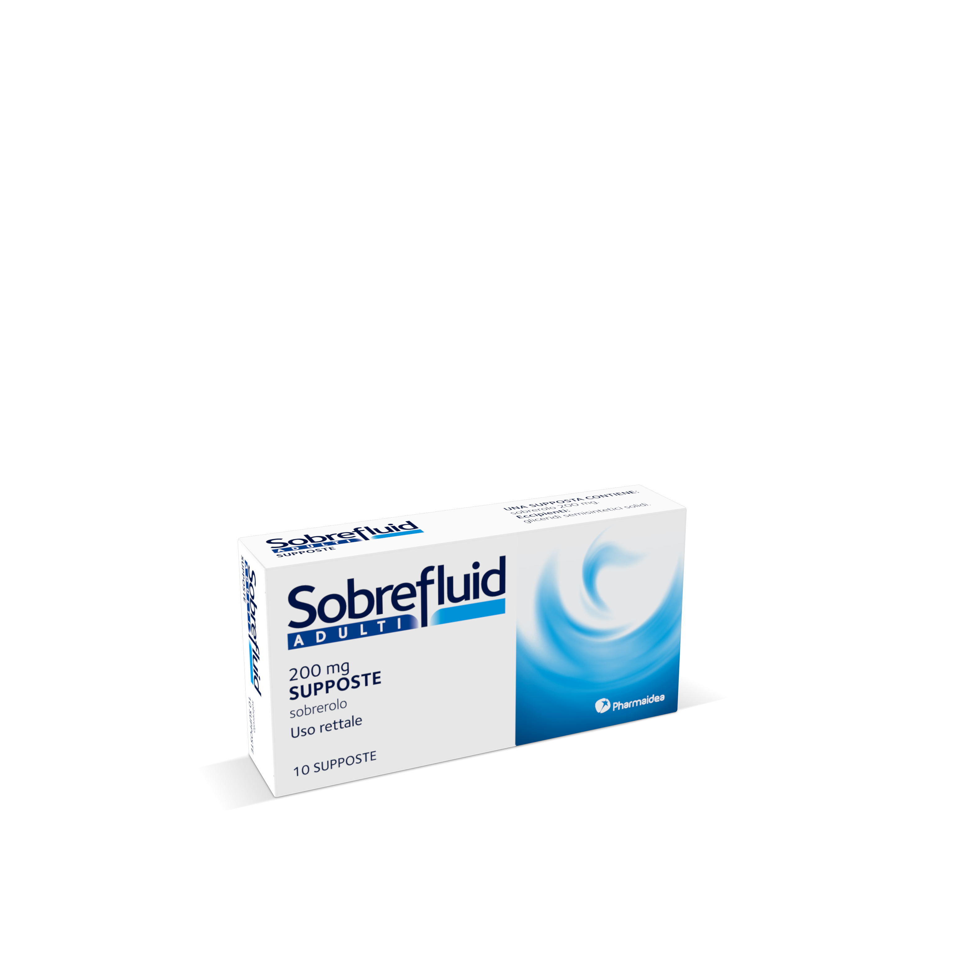 SOBREFLUID*AD 10SUPP 200MG - FARMACIA33